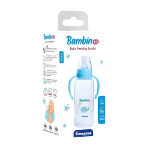 GRANZIA BAMBINO BOTTLE BLUE CLASSIC HAND 300 ML
