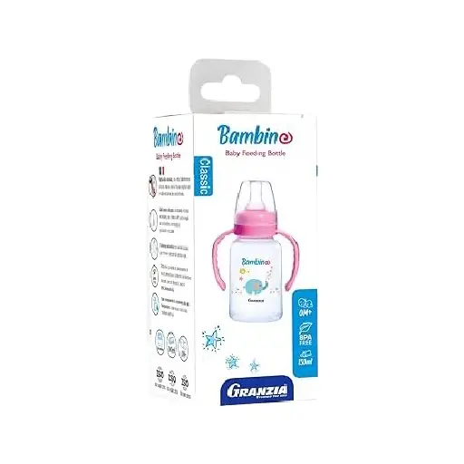 GRANZIA BAMBINO BOTTLE CLASSIC ROSE 150 ML