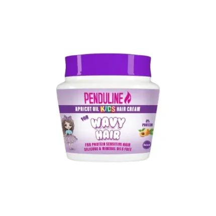 PENDULINE apricot oil KIDS hair CREAM 150ML wavy