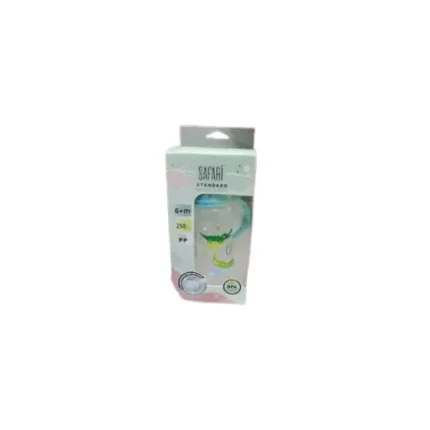 SAFARI standard feeding bottle 6+M 250 ML 412