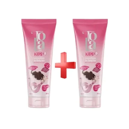 TOLA KIDS LIVE IN  CREAM FOR CURLY  120 ml OFF 1+1