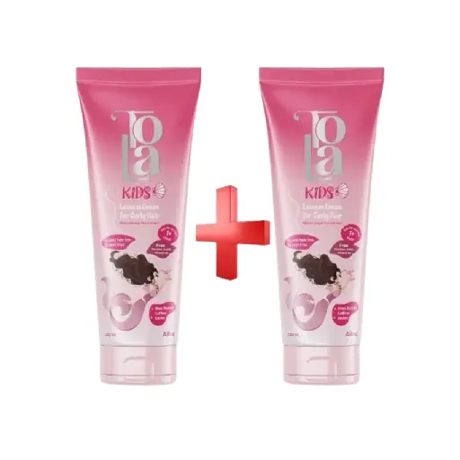 TOLA KIDS LIVE IN  CREAM FOR CURLY  120 ml OFF 1+1
