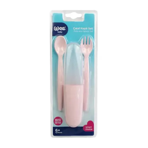 Wee fork + spoon with case 134