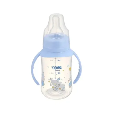 Wee pp handled feeding bott 150 ml 744