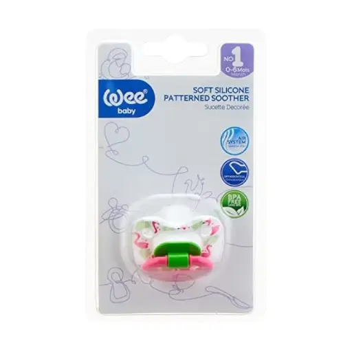 Wee soother orthodontical 0-6month 833