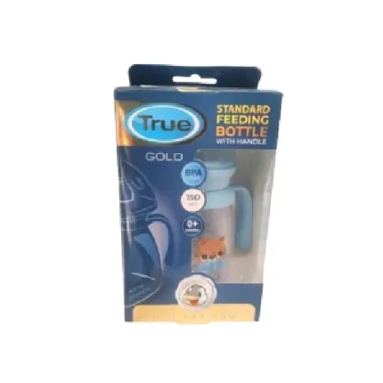 true gold standard feeding bottle 150ML WITH HANLE