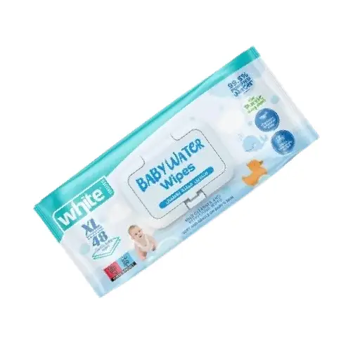 white tissues baby wipes 48 XL wet wipes