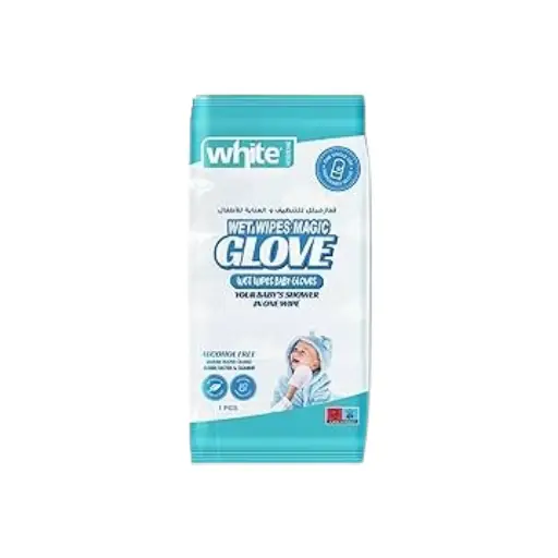 white wipes glove 1 pcs
