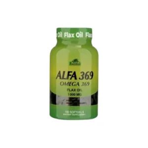 ALFA 369 OMEGA 369 FLAX 1000 MG 100 SOFT GELS