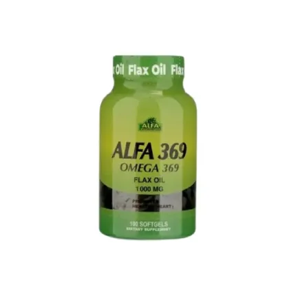 ALFA 369 OMEGA 369 FLAX 1000 MG 100 SOFT GELS