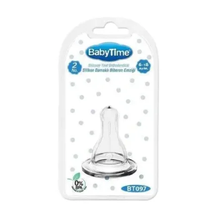 Baby time BT 097 SPILLE SILICON NIPPLE NO 2
