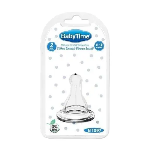 Baby time BT 097 SPILLE SILICON NIPPLE NO 2