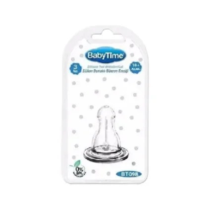 Baby time BT 098 SPILLE SILICON NIPPLE NO 3