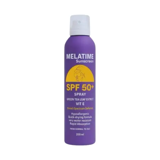 MELATIME SUNSCREEN SPRAY SPF+50 200ml MELATIME SUNSCREEN SPRAY SPF+50 200ml