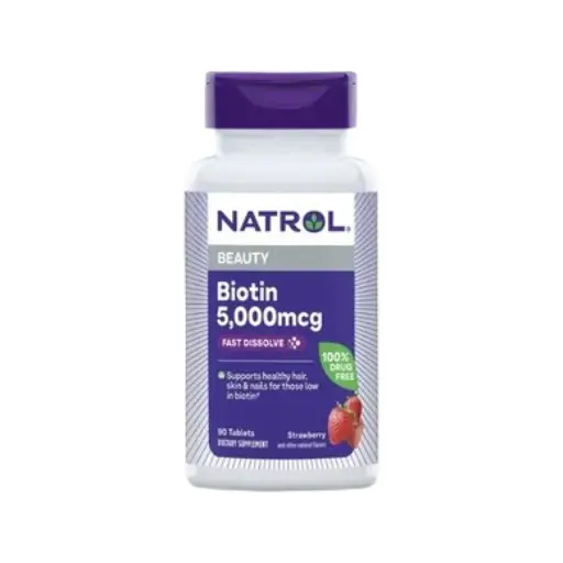 NATROL BIOTIN 5000 mcg 90 TAB