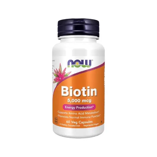 NOW BIOTIN 5000 MG 60 CAP0