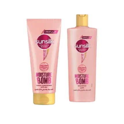 SUNSILK COLLAGEN BLENDS SHAMPOO+SUPER COND 25%