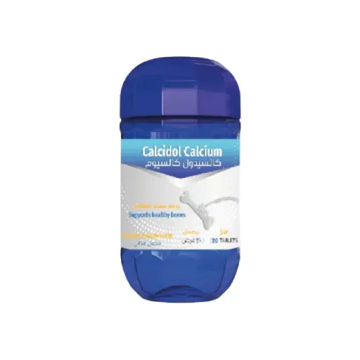 calcidol calcium jar 20 tablets