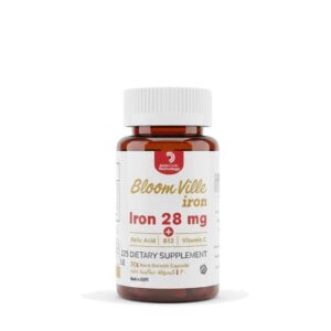bloomville iron 28MG  tablets 30tab