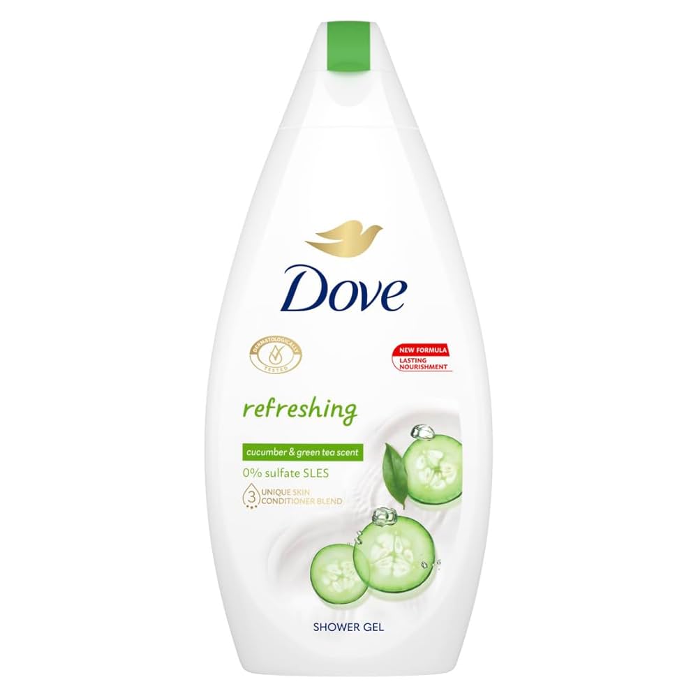 Dove shower gel with cucumber and tea 500 ml