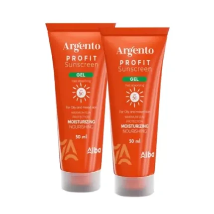 ARGENTO PROFIT SUNSCREEN GEL 50ML 1+1 OFFER
