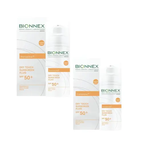 BIONNEX PREVENTIVA SUN FLUID SPF50+50ML 1+1 offer