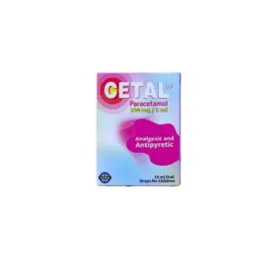 CETAL Paracetamol 100mg/1ml oral Drops for Children