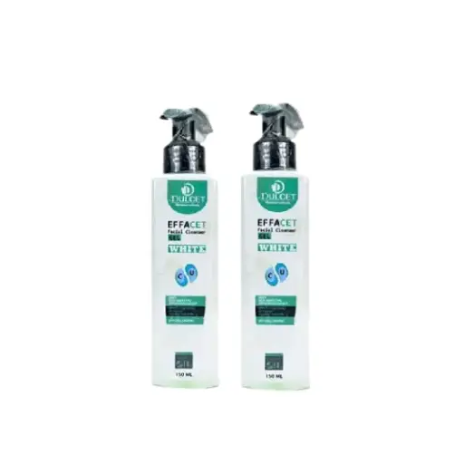 DULCET EFFACET FACIAL CLEANSR GEL WHITE 200 ML 1+1