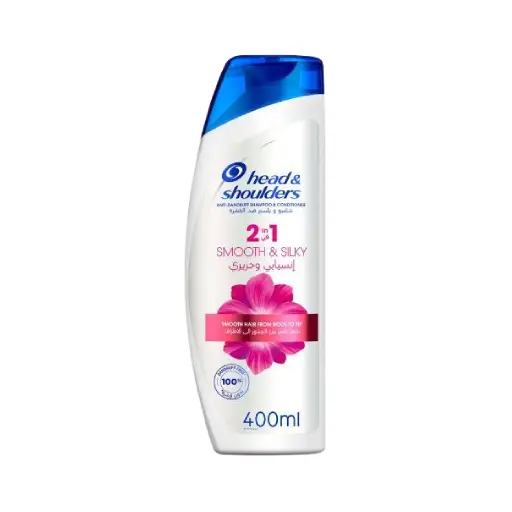 HEAD&SHOULDERS LIVELY&SILKY 2*1 400ML