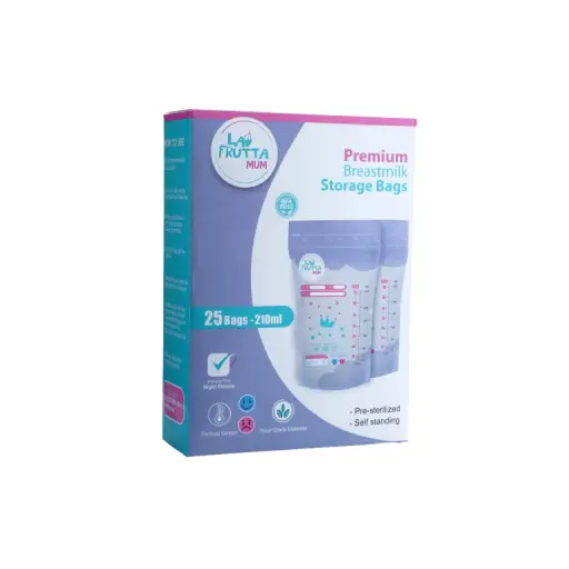 LA FRUTTA PREMIUM BREASTMILK STRAGE 25BAGS 210ML مستورد خاص