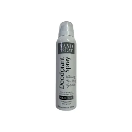 NANO TREAT DEODRANT SPRAY 150 ML FRAGRANCE FREE