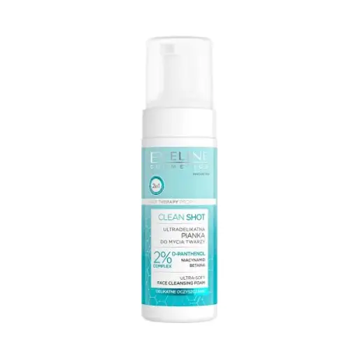 EVELINE CLEAN SHOT CLEANSING FOAM 150ml