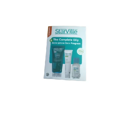 STARVILLE Facial Acne Cream Micellar 100ml is a skincare product designed to cleanse the skin remove impurities reduce acne and excess oil unclog pores and soothe irritation suitable for acne-prone and sensitive skin