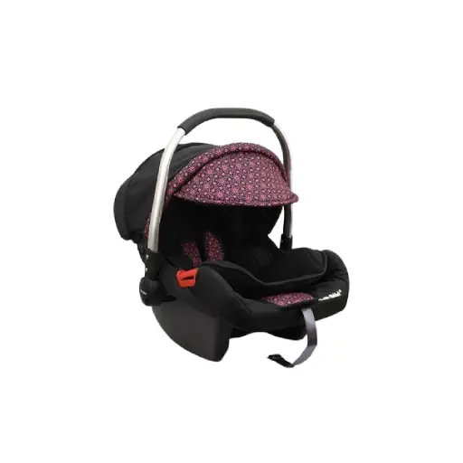 Petit Bebe VEA Baby Car Seat, Black/Pink