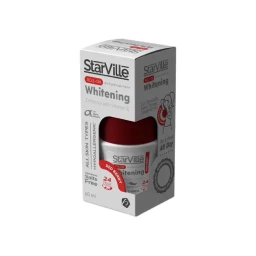 STARVILLE WHITENING ROLL ON RED BERRY 60 ML