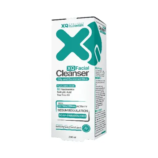 XQ FACIAL CLEANSER OILY AND COMBINED SKIN 200 ml XQ FACIAL CLEANSER OILY AND COMBINED SKIN 200 ml
