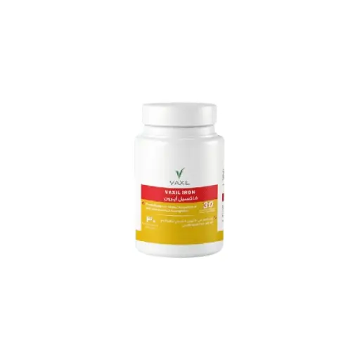 vaxil IRON 30 CAP jar