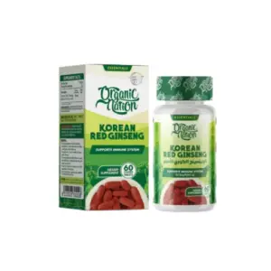 ORGANIC NATION KOREAN RED GINSENG 60TAB