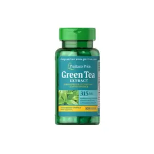 PURITANS PRIDE GREEN TEA EXTRACT315 MG 100CAPS