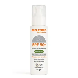 MELATIME OFFER ANTDARK SPOTS CREAM GEL SPF+50 50GM
