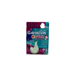 GAVISCON DOUBLE ACTION 24 SACHETS