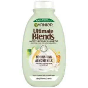 GARNIER ULTIMATE BLENDS SHAMPOO  ALMOND MILK400ML