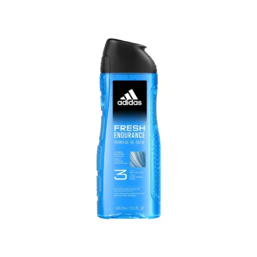 ADIDAS SHOWER GEL FRESH ENDURANCE 3 IN 1 BODY 400ML