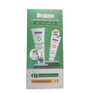 DRAKON WHITENING ROUTINE FOR OILY SKIN