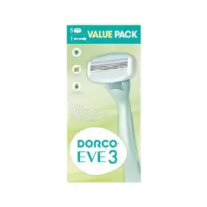 DORCO EVE 3 +5 BLADES 3697