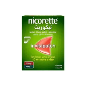 NICORETTE INVISIPATCH 25MG 7 PATCHES