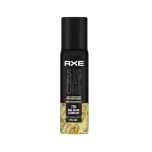 AXE SIGNATURE GOLD TEMPTATION EXOTIC SPICED FRAGRANCE BODY DEODORANT 122ML