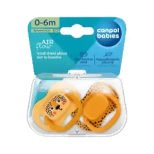 CANPOL BABIES SILICONE 2PCS 0-6 M 34/927