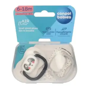 CANPOL BABIES SILICONE 2PCS 6-18 M 0240112