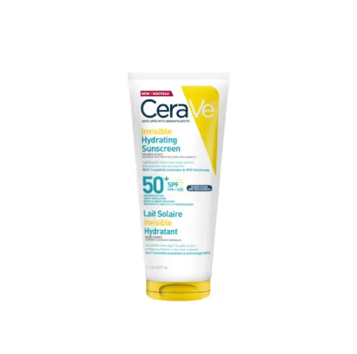 CERA VE INVISIBLE SUNSCREEN 50+SPF 177ML مستورد